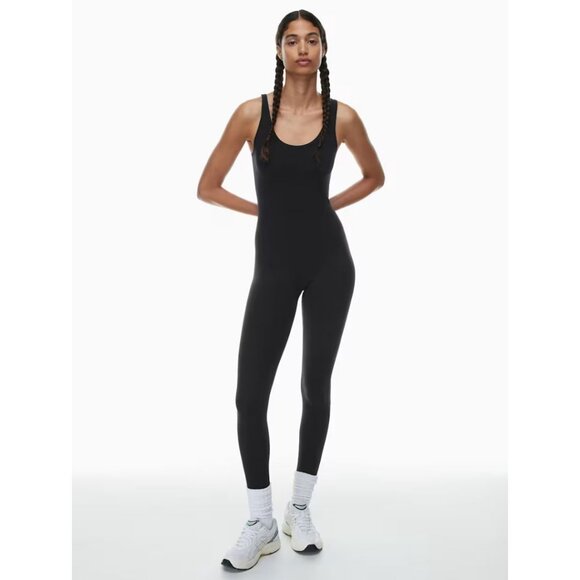 Aritzia Golden Butter Shake-it Jumpsuit Black Size Large - Picture 2 of 10